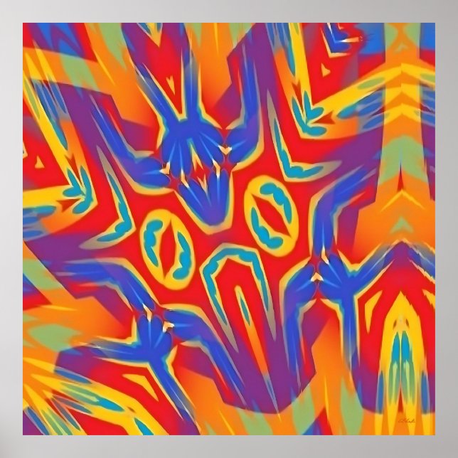 Yawn Over Baphomet Street Poster (Front)