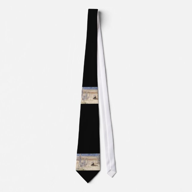 Yawning lion tie (Front)
