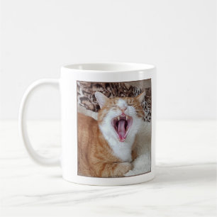 Yawns - A Silent Scream for Coffee! Coffee Mug