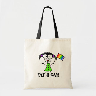 Yay 4 Gay Tote Bag