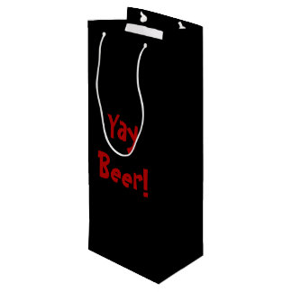 Yay Beer! Wine Gift Bag