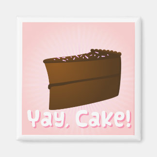 Yay, Cake! Magnet