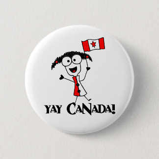 Yay Canada! Button