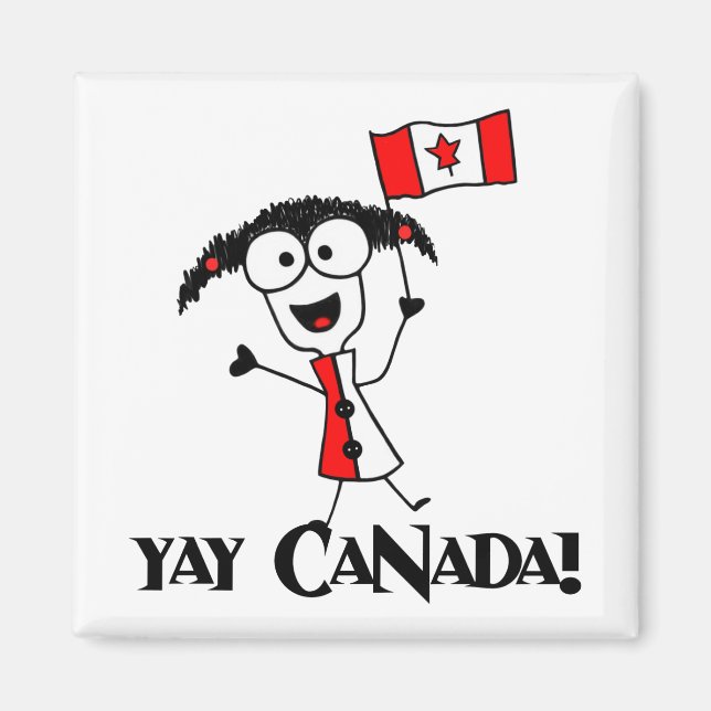 Yay Canada! Magnet (Front)