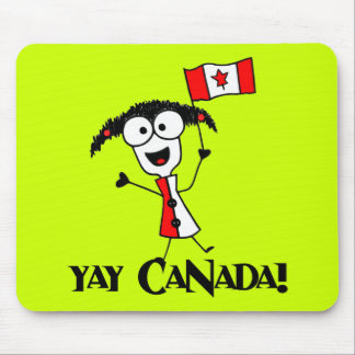 Yay Canada! Mousepad