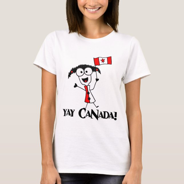 Yay Canada! T-Shirt (Front)
