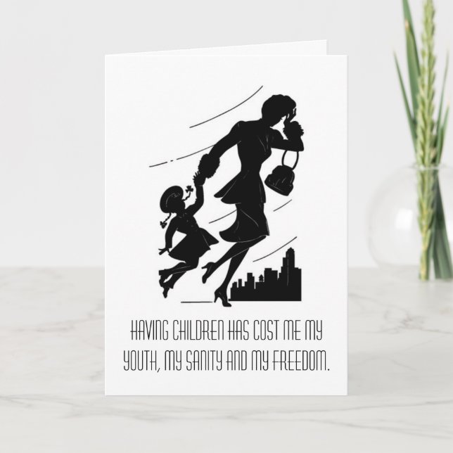 Yay for Motherhood Card (Front)