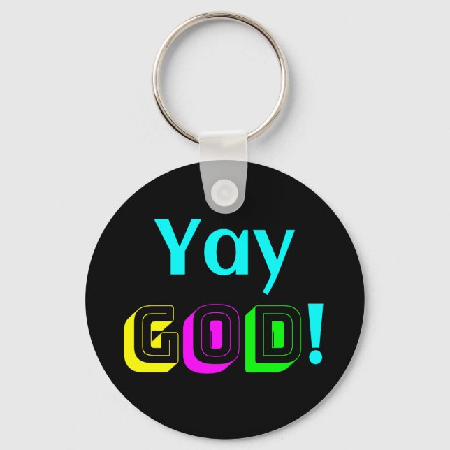 Yay God Key Ring (Front)