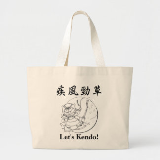 Yay Kendo! Jumbo Tote Bag ShippuKeiso