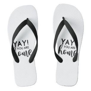 Yay! you are home | Monogram Personalized Thongs