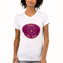 "Yaya" Floral Grandmother