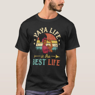 Yaya Life Is The Best Life African Women Black Gra T-Shirt