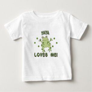 YaYa Loves Me Frog Baby T-Shirt