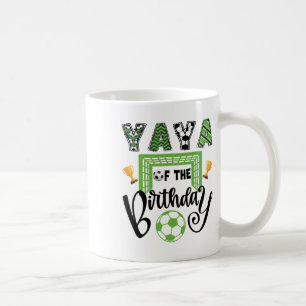 Yaya Of The Birthday Boy Soccer Player Bday Party Coffee Mug