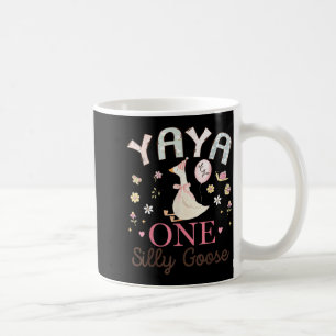 Yaya of The One Silly Goose 1st Birthday Girl Coffee Mug