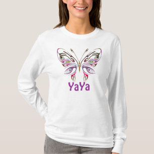 YaYa Personalised Butterfly T-Shirt