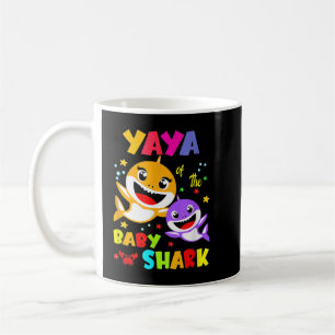 Yaya Shark Yaya Shark Family Mother's Day Coffee Mug