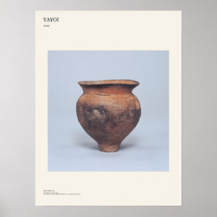 Yayoi Japanese Pottery Jar Art Poster