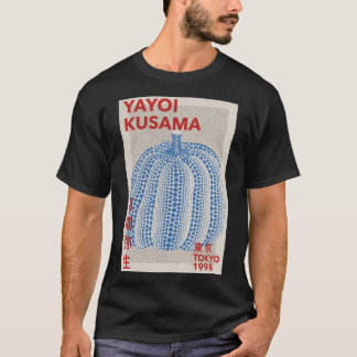 Yayoi Kusama - Abstract Blue Pumpkin Poster T-Shirt