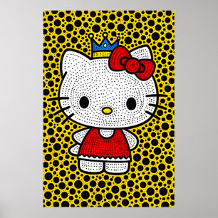 Yayoi Kusama art style Poster