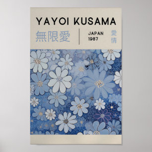 Yayoi Kusama Inspired Abstract Art Print
