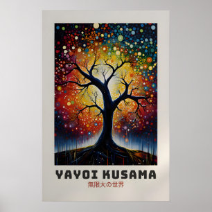 Yayoi Kusama Poster - Abstract Yayoi Kusama Print