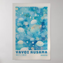 Yayoi Kusama Poster - Abstract Yayoi Kusama Print 