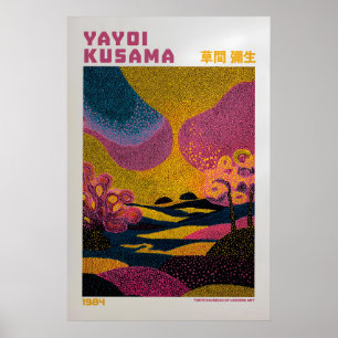 Yayoi Kusama Poster - Yayoi Kusama Inspired