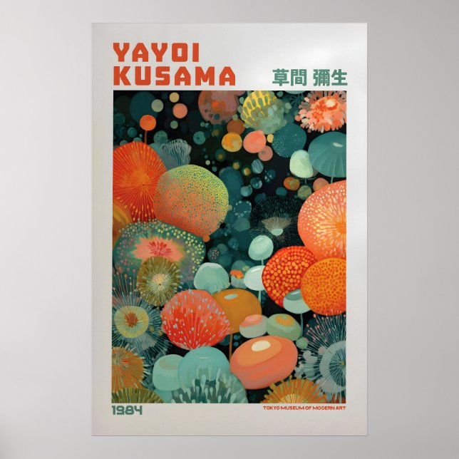 Yayoi Kusama Poster - Yayoi Kusama Inspired (Front)