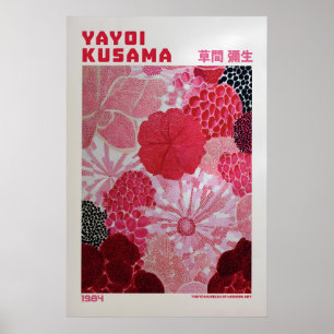 Yayoi Kusama Poster - Yayoi Kusama Inspired Pink
