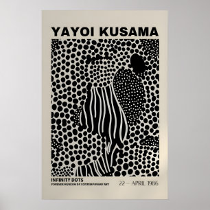 Yayoi Kusama Print - Abstract Yayoi Kusama Poster
