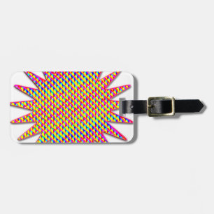 yazidi sun luggage tag