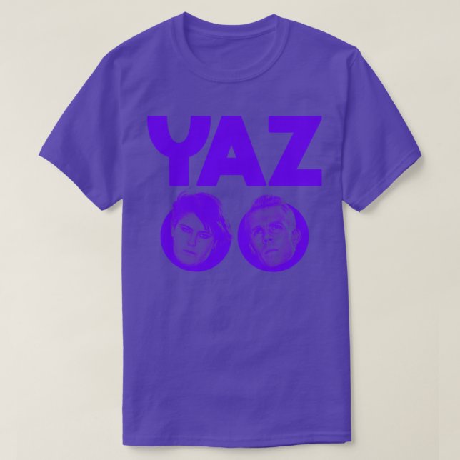 Yazoo 80s Synth Fan Art T-Shirt (Design Front)