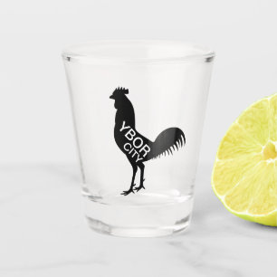 Ybor City Rooster Shot Glass