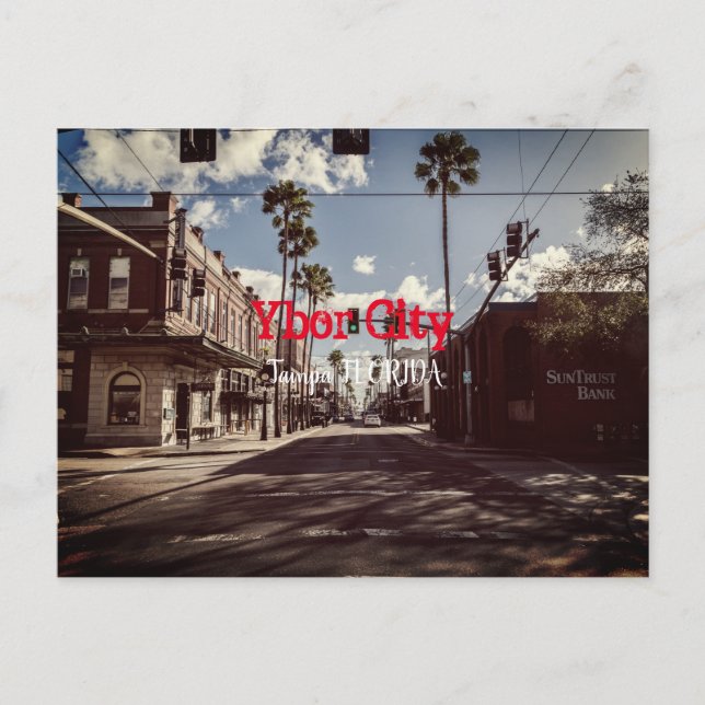 Ybor City, Tampa FLORIDA  Postcard (Front)