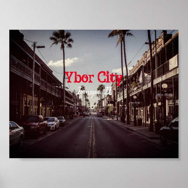 Ybor City, Tampa FLORIDA  Poster (Front)