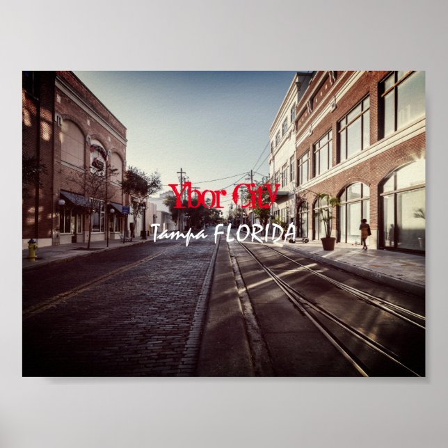  Ybor City, Tampa FLORIDA Poster (Front)