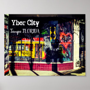 Ybor City, Tampa FLORIDA   Poster