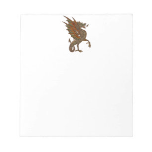 Ye Old Mediaeval Dragon Design Notepad
