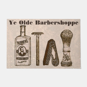 Ye Olde Barbershoppe Doormat