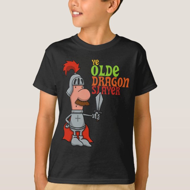 Ye Olde Dragon Slayer Kids Tee (Front)