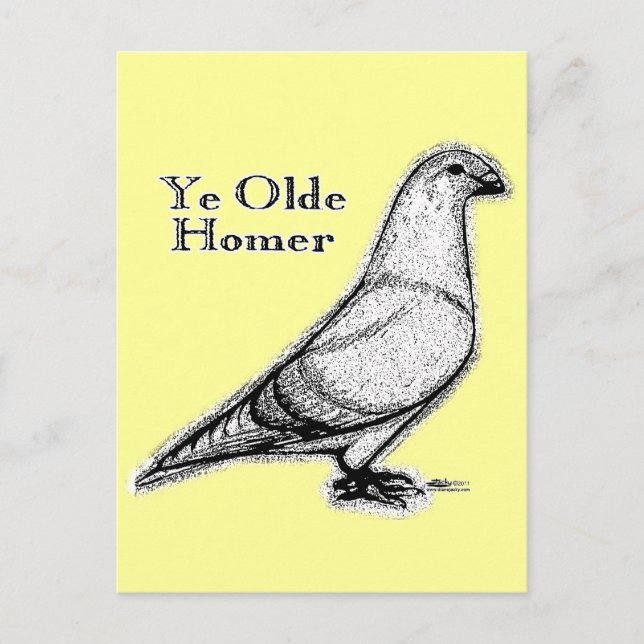 Ye Olde Homer Postcard (Front)