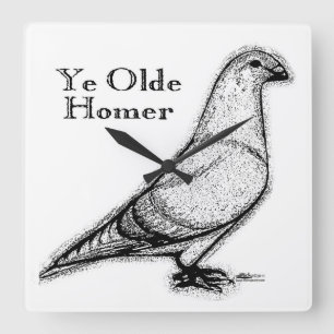 Ye Olde Homer Square Wall Clock