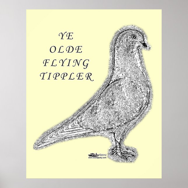 Ye Olde Tippler Pigeon Poster (Front)