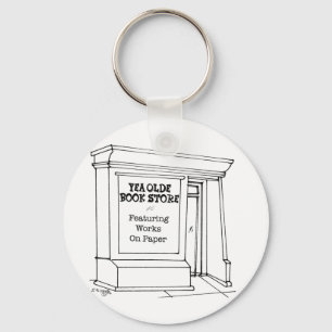 Yea Olde Book Store Key Ring