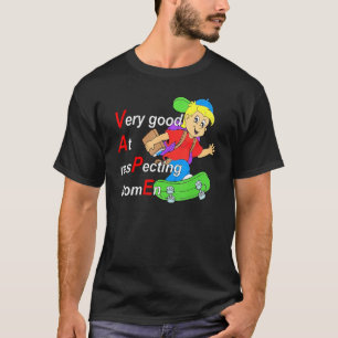 Yeah I Vape Very Good At Respecting Women Funny Va T-Shirt