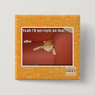 Yeah I'll get right on that. 15 Cm Square Badge