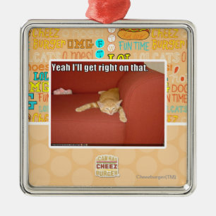 Yeah I'll get right on that. Metal Tree Decoration