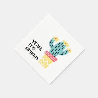 Yeah, It's Spiked Cocktail Napkins