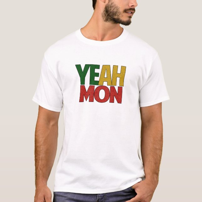 Yeah Mon Jamaican Vacation T-Shirt (Front)
